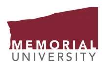 Memorial University of Newfoundland logo